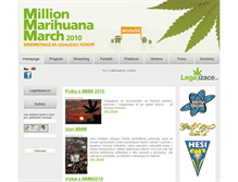 Tablet Screenshot of mmm2010.legalizace.cz